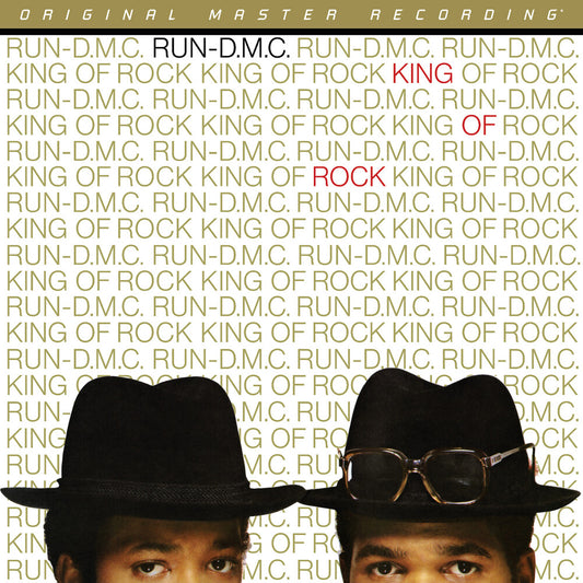 the album cover for Run-Dmc - King Of Rock