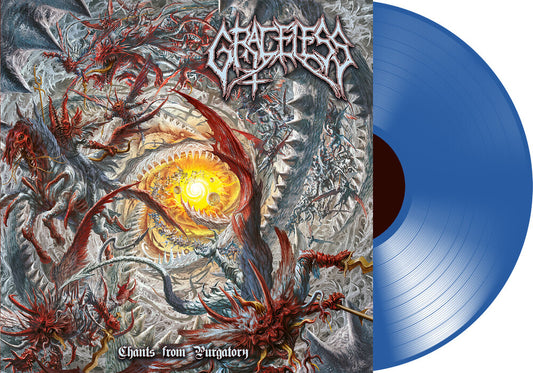 the album cover for Graceless - Chants From Purgatory - Blue (Blue) [Colored Vinyl] [Clear Vinyl]