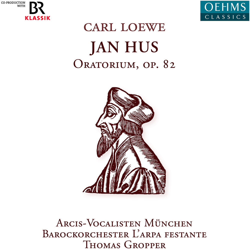 the album cover for Loewe / Mauch / Malotta - Jan Hus