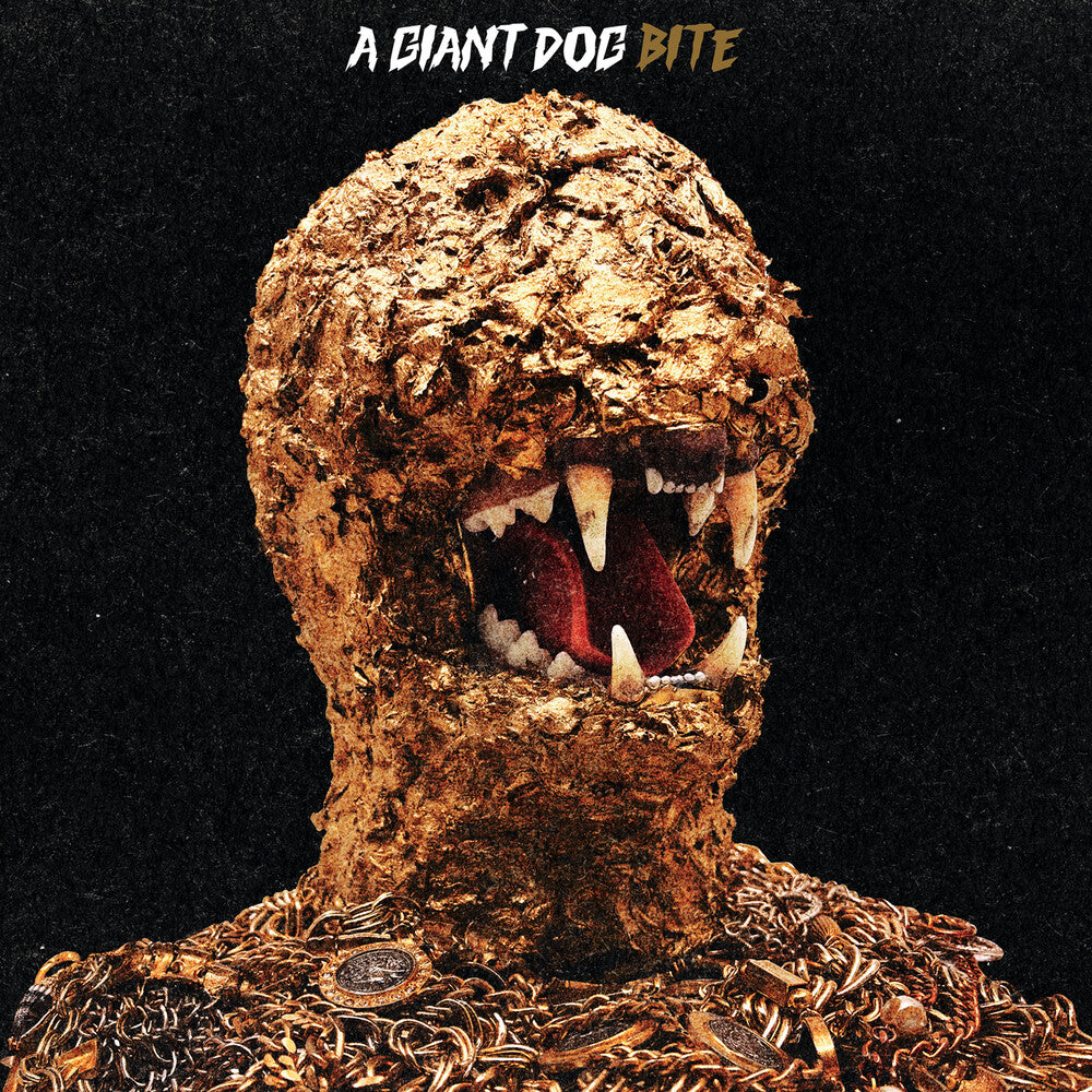 the album cover for A Giant Dog - Bite