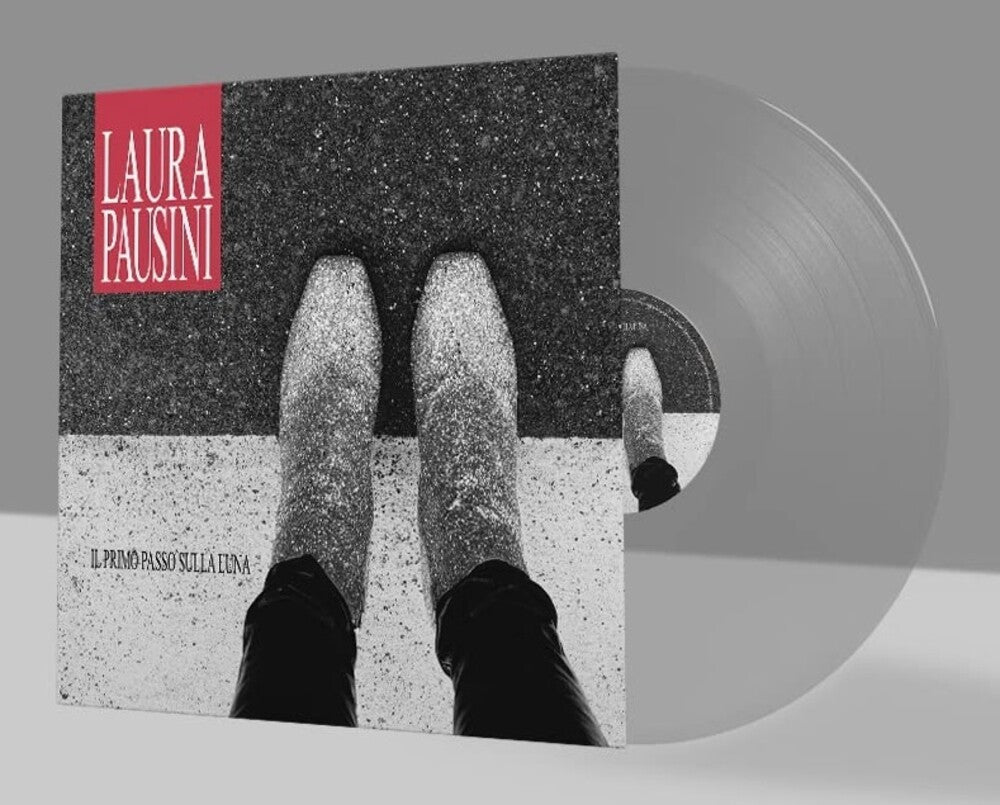 the album cover for Laura Pausini - Il Primo Passo Sulla Luna [Clear Vinyl] [Limited Edition] (Numb)