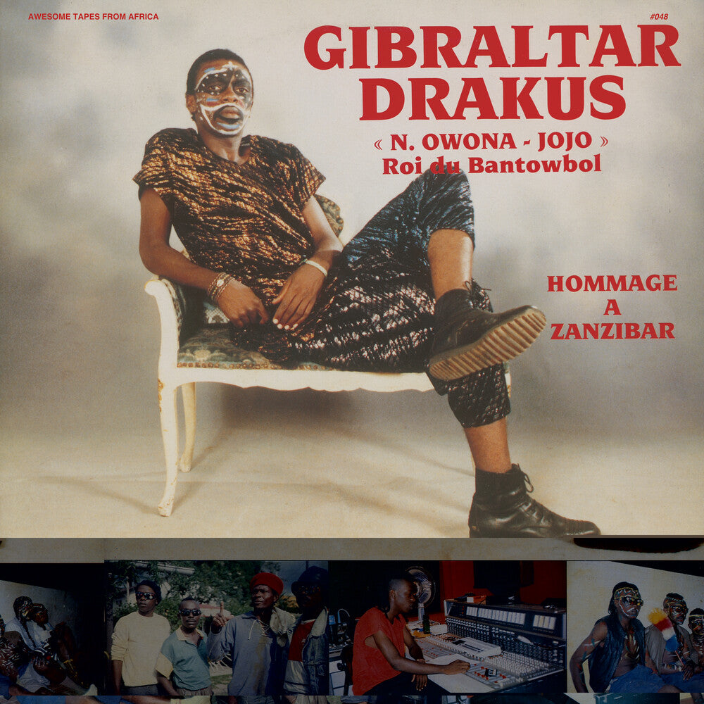 the album cover for Gibraltar Drakus - Hommage A Zanzibar