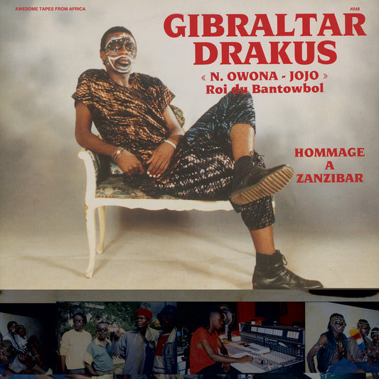 the album cover for Gibraltar Drakus - Hommage A Zanzibar
