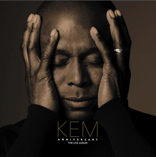 the album cover for Kem - Anniversary - The Live Album