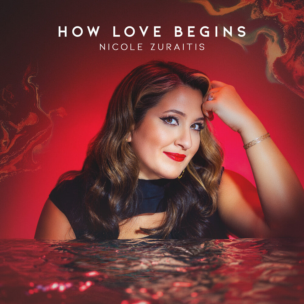 the album cover for Nicole Zuraitis - How Love Begins