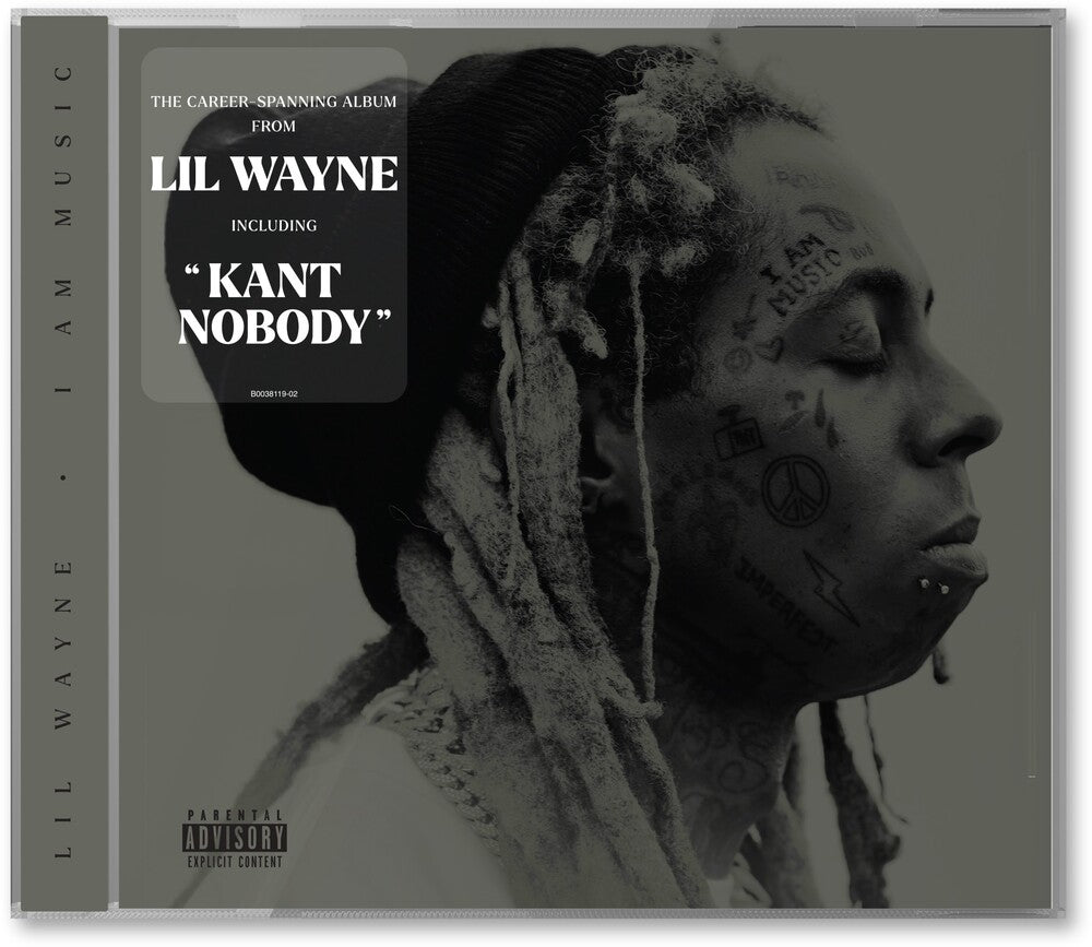 the album cover for Lil Wayne - I Am Music