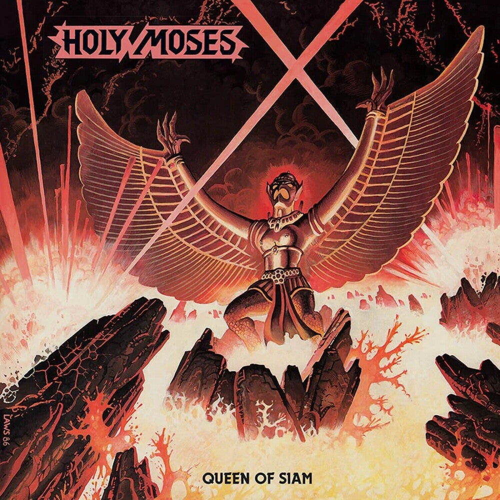the album cover for Holy Moses - Queen Of Siam - Oxblood/Yellow [Colored Vinyl] (Red) (Ylw)