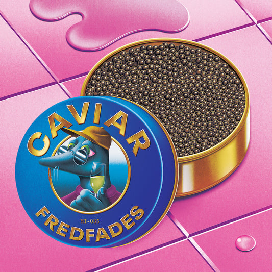 the album cover for Fredfades - Caviar