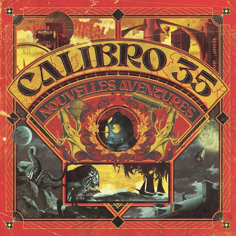 the album cover for Calibro 35 - Record Kicks