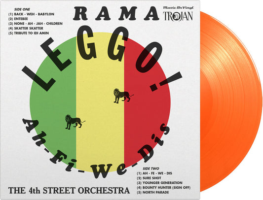 the album cover for 4th Street Orchestra - Leggo Ah-Fi-We-Dis [Colored Vinyl] [Limited Edition] [180 Gram] (Org) (Hol)