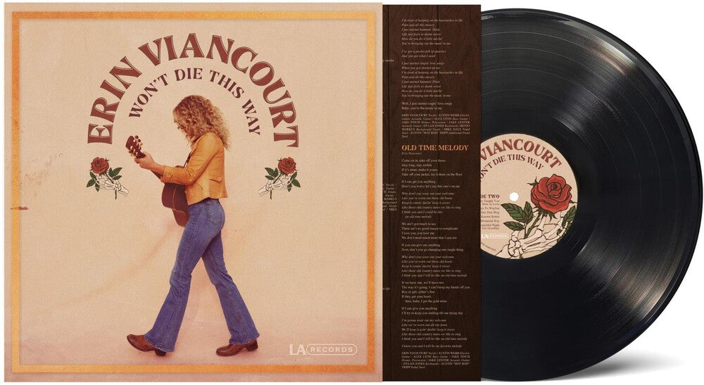 the album cover for Erin Viancourt - Won't Die This Way [LP]