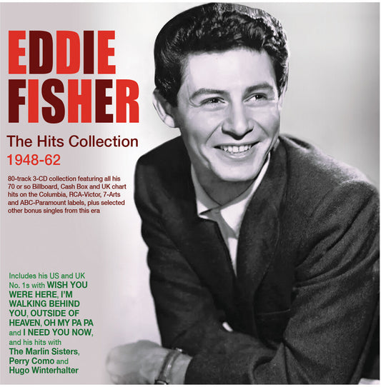 the album cover for Eddie Fisher - Hits Collection 1948-62