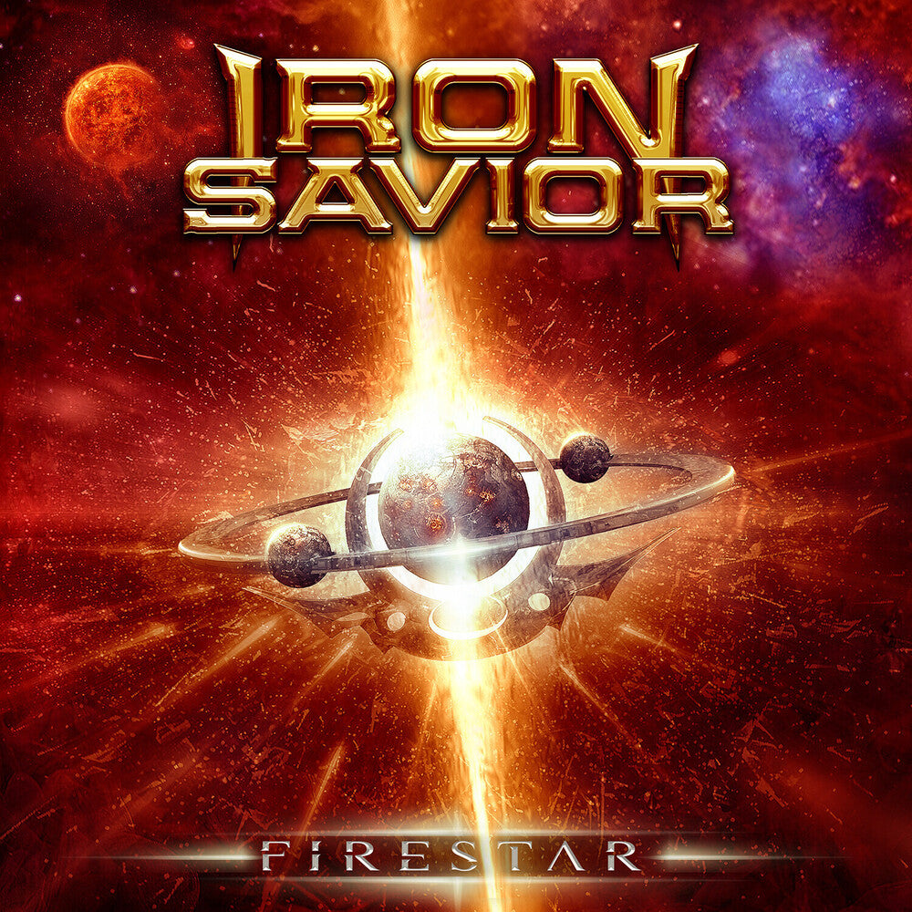 the album cover for Iron Savior - Firestar