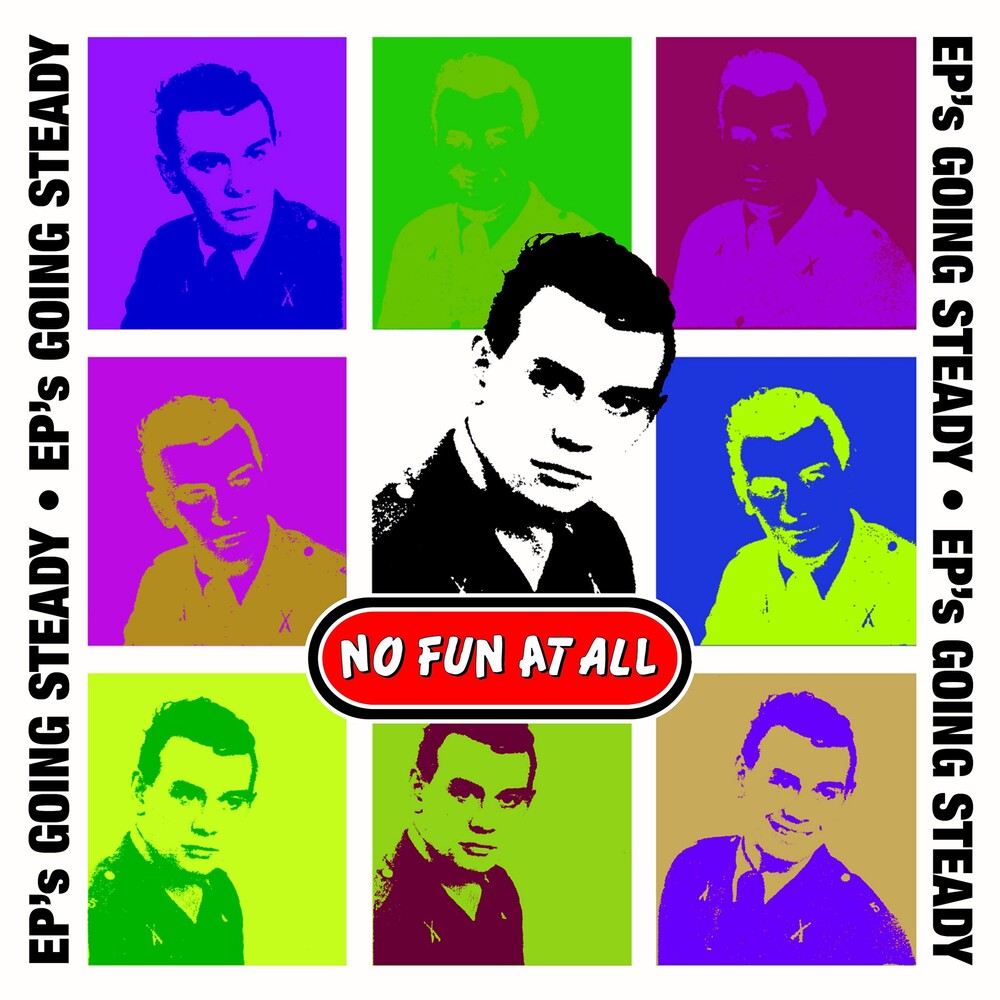 the album cover for No Fun At All - Eps Going Steady