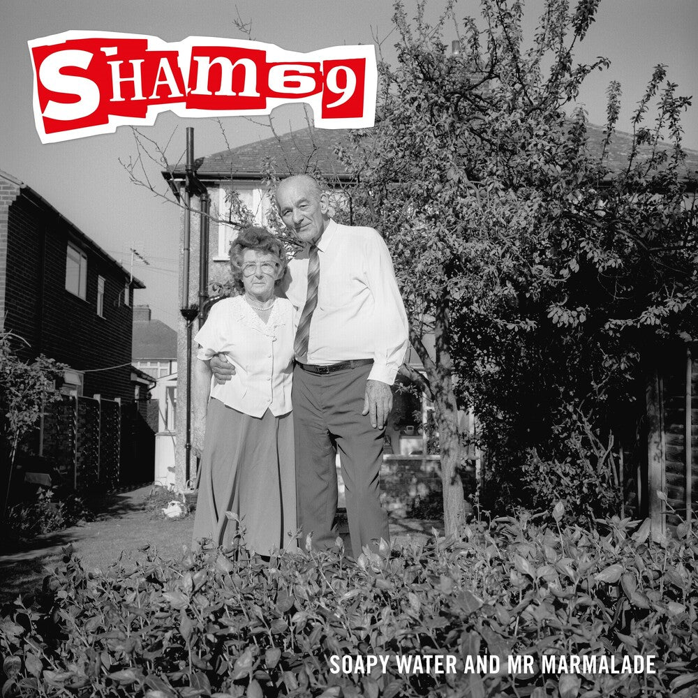 the album cover for Sham 69 - Soapy Water & Mr Marmalade