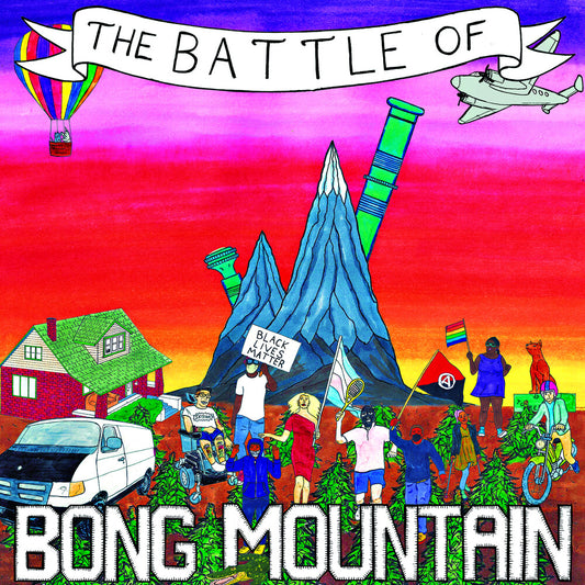 the album cover for Bong Mountain - Battle Of Bong Mountain