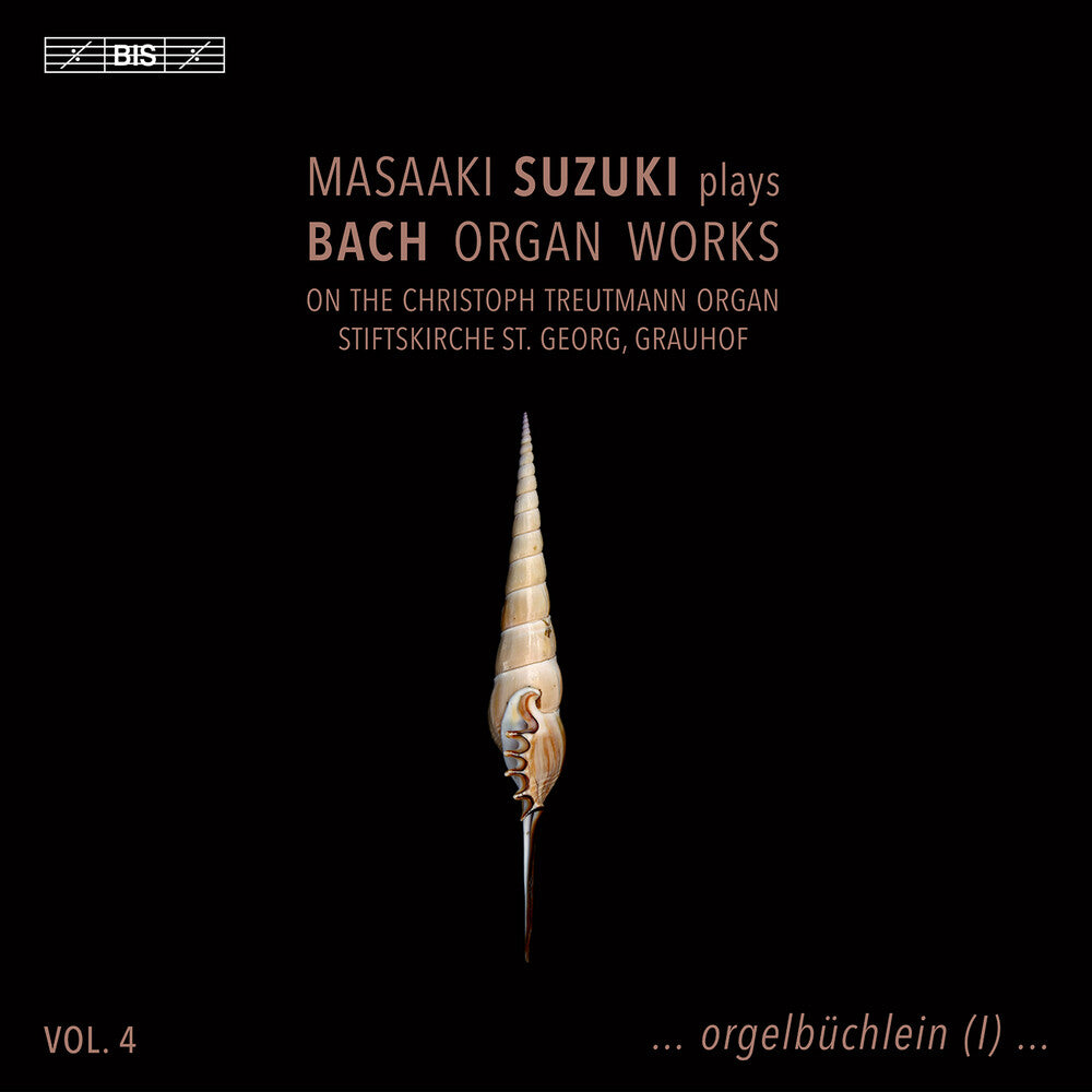 the album cover for J Bach .S. / Suzuki - Organ Works Vol. 4 (Hybr)