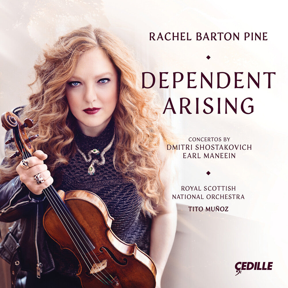 the album cover for Maneein / Shostakovich / Royal Scottish National - Dependent Arising