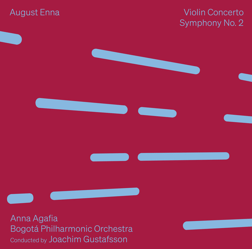 the album cover for Enna / Agafia / Bogota Philharmonic Orchestra - Violin Concerto Symphony No. 2