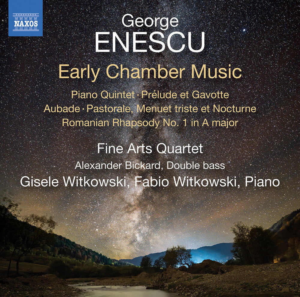 the album cover for Enescu / Witkowski / Bickard - Piano Quintet In D Major Prelude Et Gavotte
