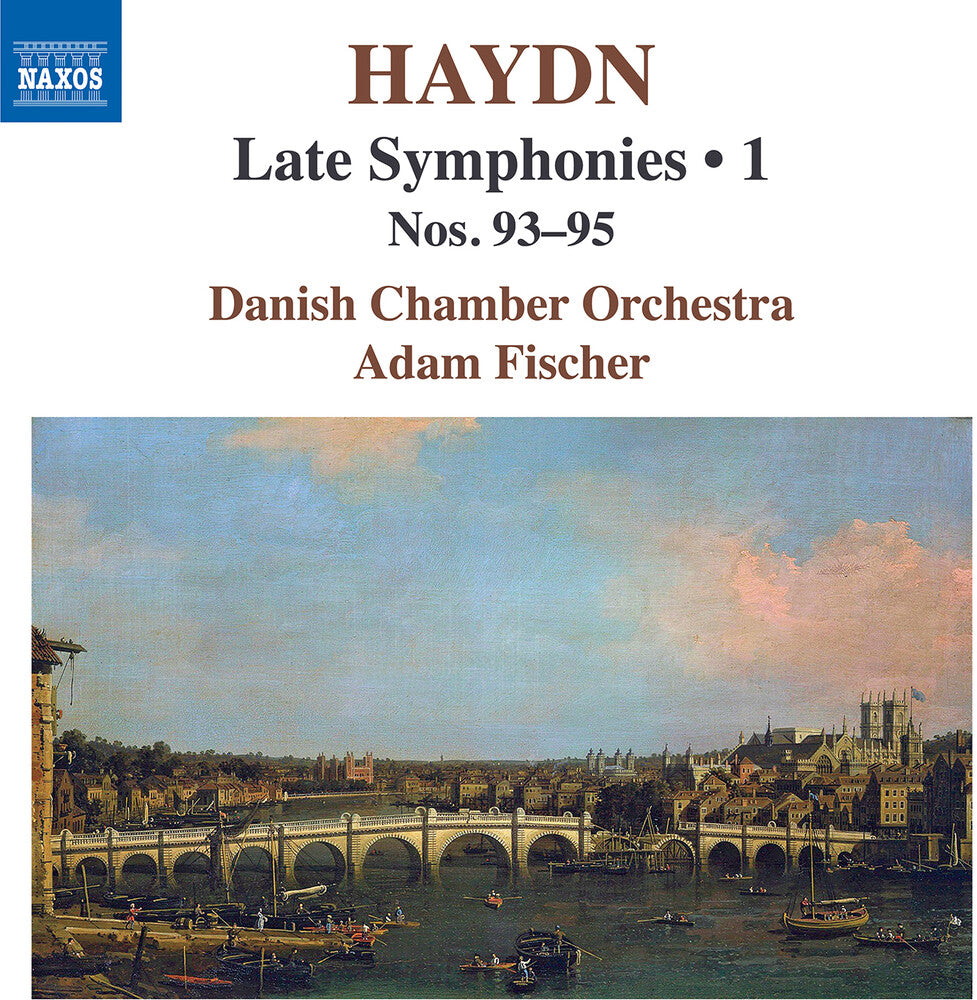 the album cover for Haydn / Fischer / Danish Chamber Orchestra - Symphonies Nos. 93, 94 The Surprise & 95