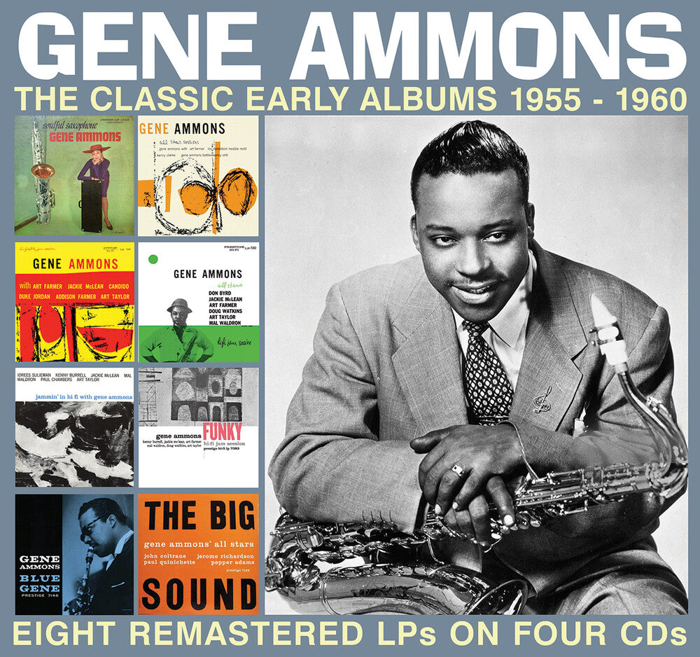 the album cover for Gene Ammons - The Classic Early Albums 1955-1960