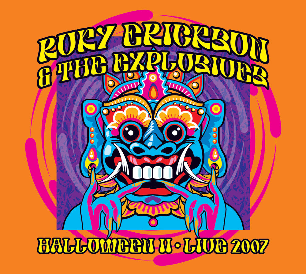 the album cover for Roky Erickson  / Explosives - Halloween Ii: Live 2007