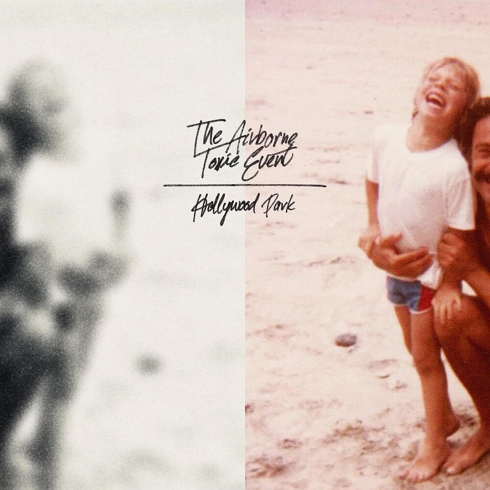 the album cover for The Airborne Toxic Event - Hollywood Park [Grey/White Splatter 2 LP]