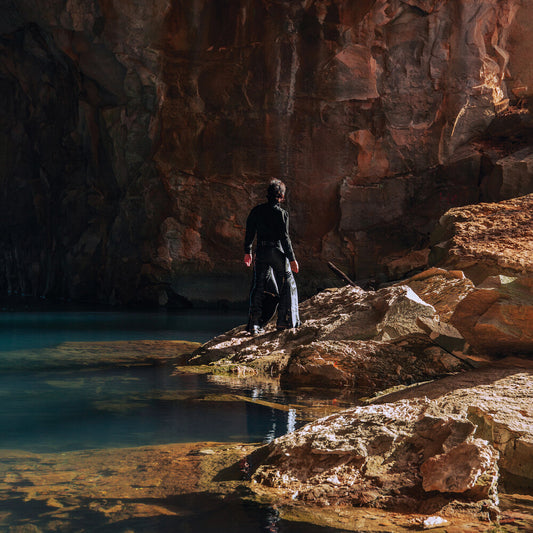 the album cover for Becca Mancari - Left Hand [Milky Clear LP]