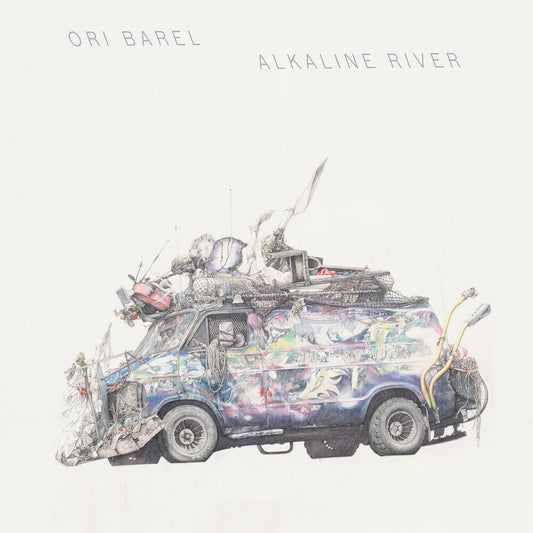 the album cover for Ori Barel - Alkaline River