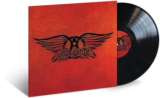 the album cover for Aerosmith - Greatest Hits [LP]
