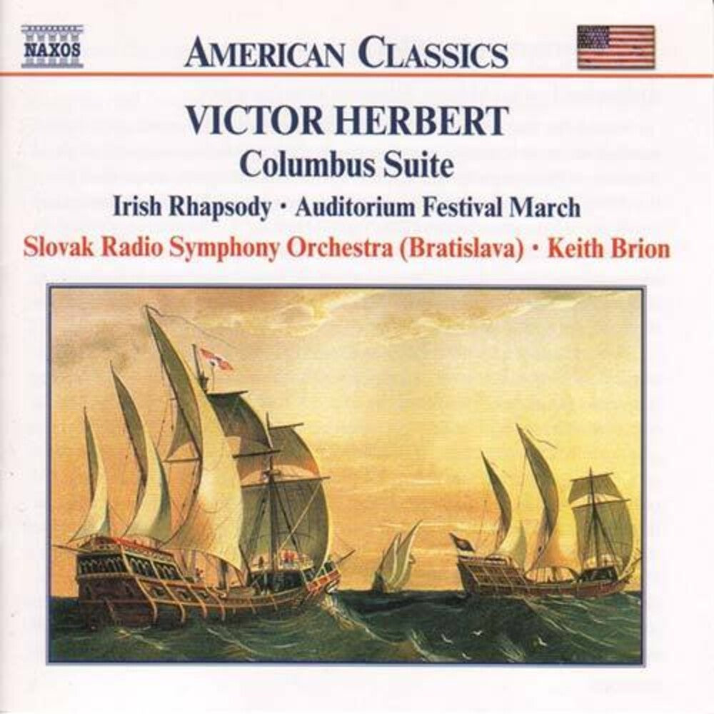 the album cover for Herbert / Brion / Slovak Radio Symphony Orchestra - Columbus Suite & Iris Rhapsody