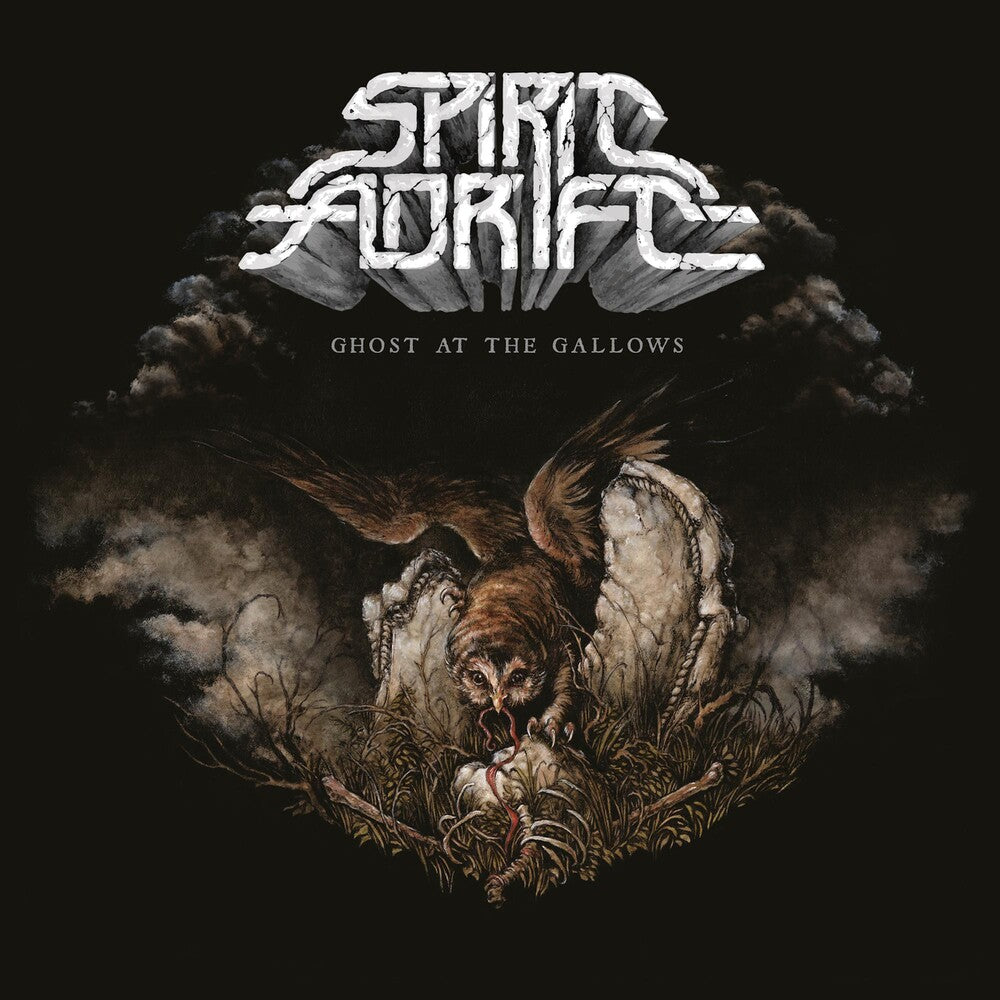 the album cover for Spirit Adrift - Ghost At The Gallows [Bone LP]