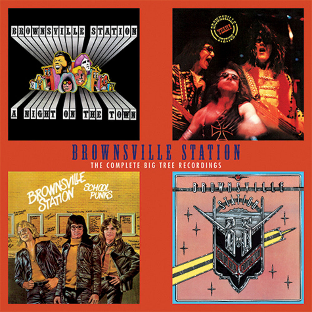 the album cover for Brownsville Station - Complete Big Tree Recordings (Bonus Track)