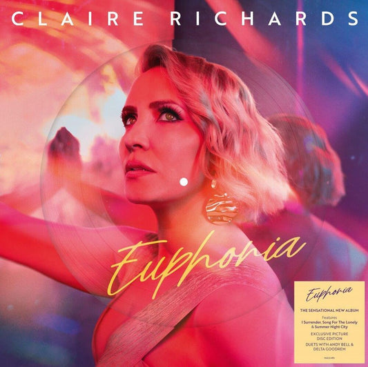 the album cover for Claire Richards - Euphoria (Pict) (Uk)