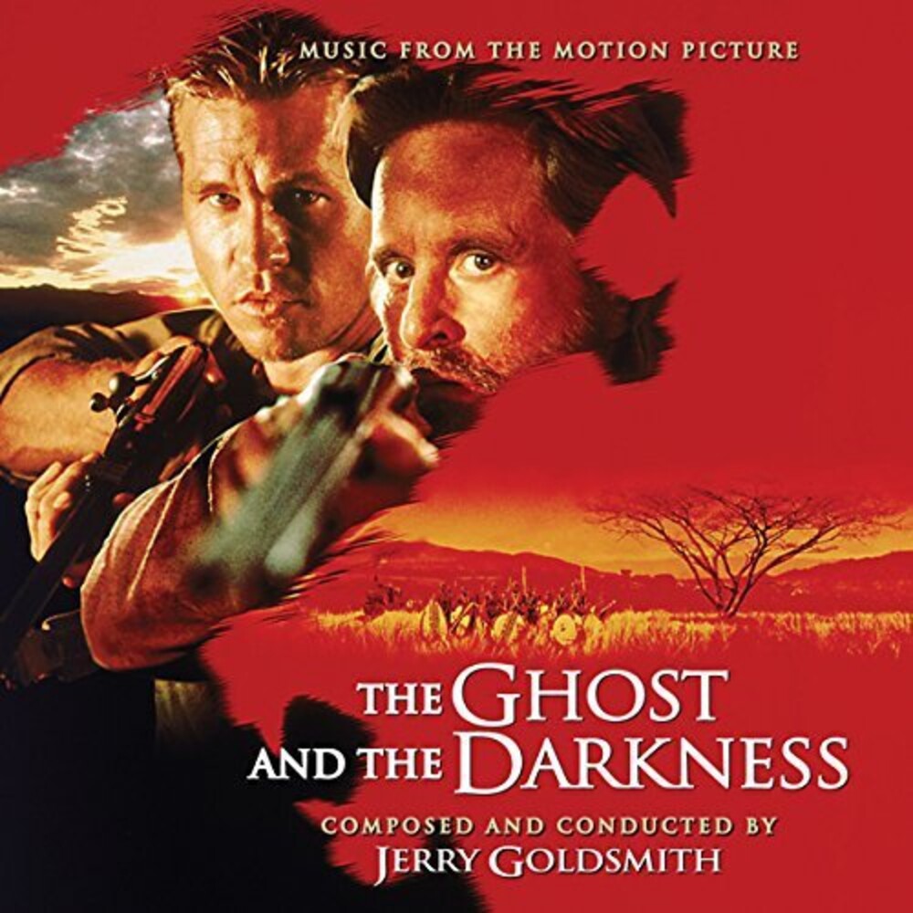 the album cover for Jerry Goldsmith  (Exp) (Ita) - Ghost & The Darkness - O.S.T. (Exp) (Ita)