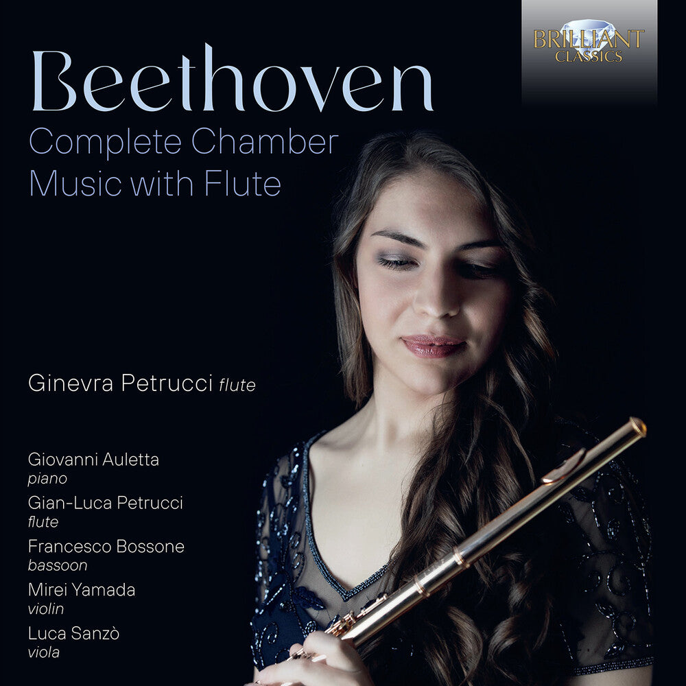 the album cover for L Beethoven .V. / Petrucci / Auletta - Complete Chamber Music With Flute