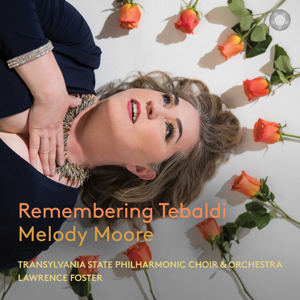 the album cover for Boito / Catalani / Verdi - Remembering Tebaldi (Hybr)