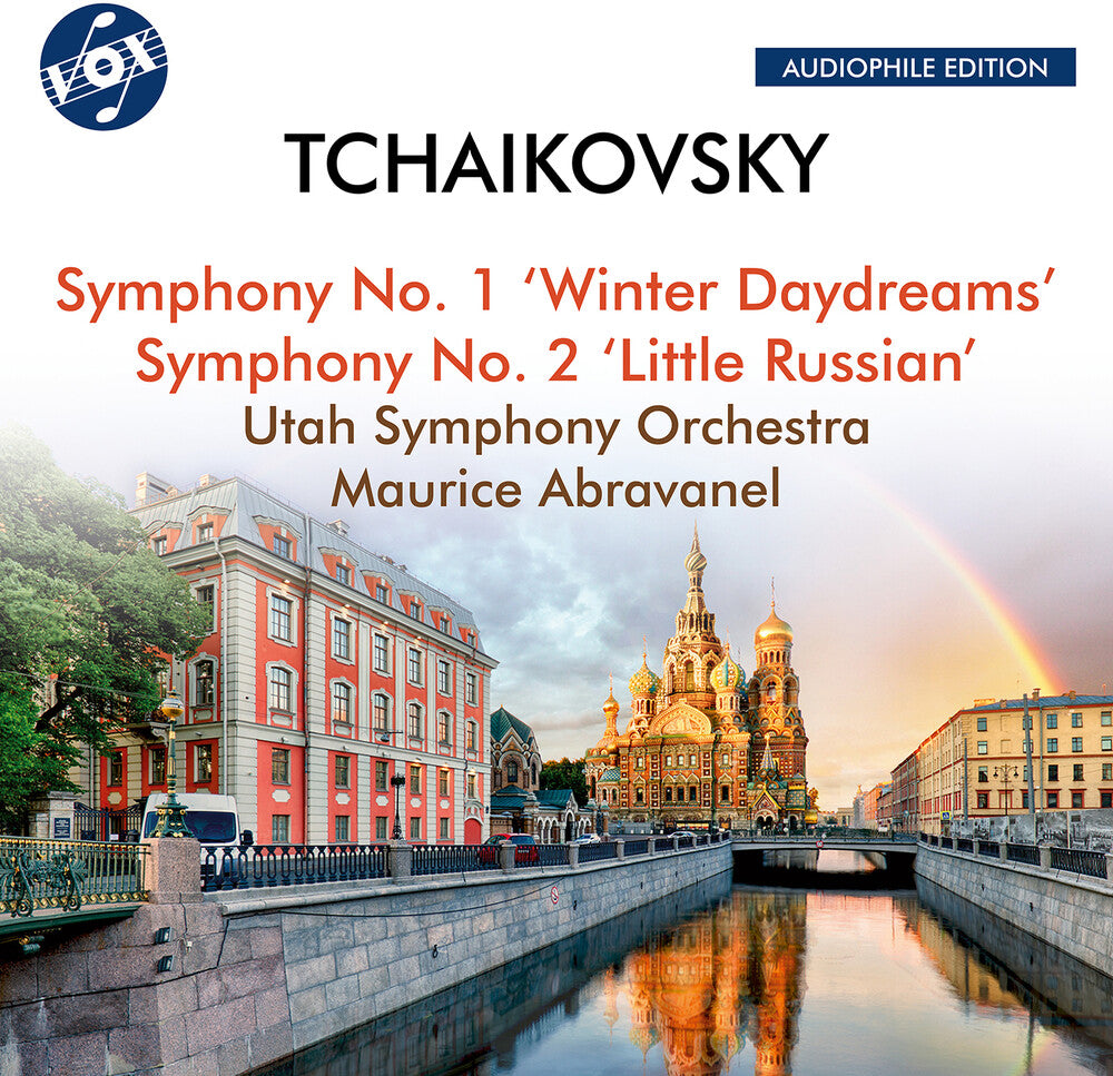 the album cover for Tchaikovsky / Abravanel / Utah Symphony Orchestra - Symphonies Nos. 1 & 2