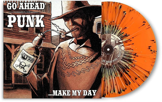 the album cover for Go Ahead Punk Make My Day / Var (Blk) (Colv) (Org) - Go Ahead Punk Make My Day / Var (Blk) [Colored Vinyl] (Org)