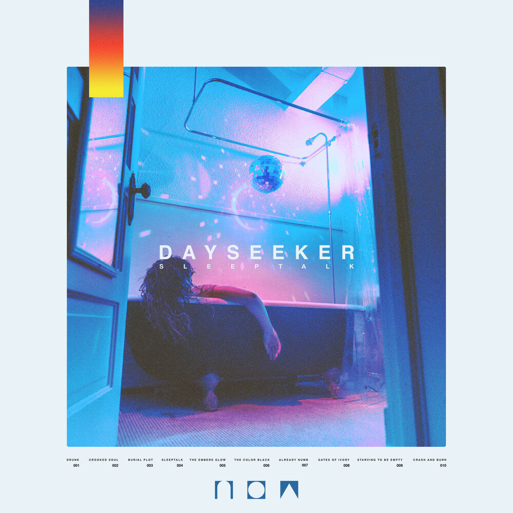 the album cover for Dayseeker - Sleeptalk [Colored Vinyl] (Red) [Reissue]