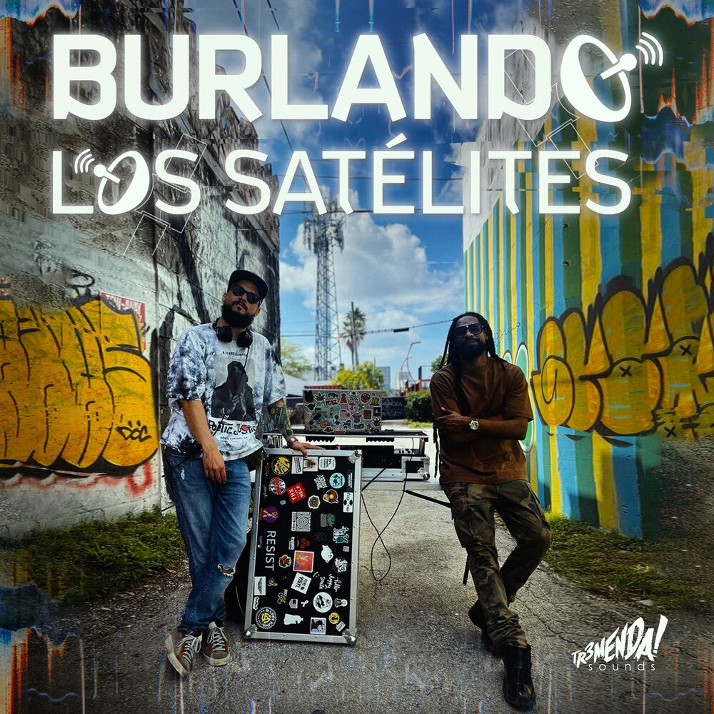the album cover for Raphox Featuring Raudel Escuadron - Burlando Los Satelites (Mod)