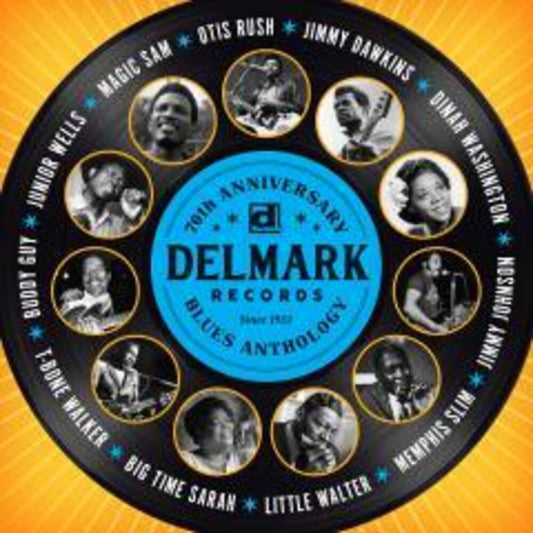 the album cover for 70th Anniversary Blues Anthology / Various - 70th Anniversary Blues Anthology / Various