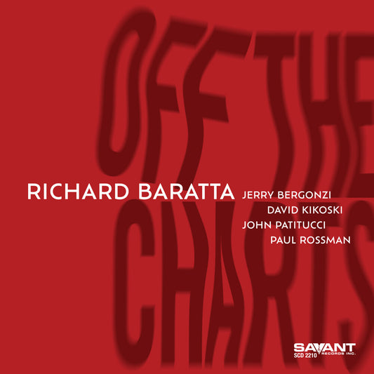 the album cover for Richard Baratta - Off The Charts [Digipak]