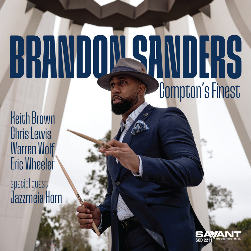 the album cover for brandon sanders - Compton's Finest