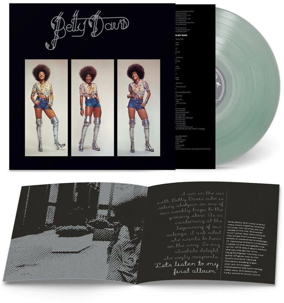the album cover for Betty Davis - Betty Davis [Clear Vinyl]