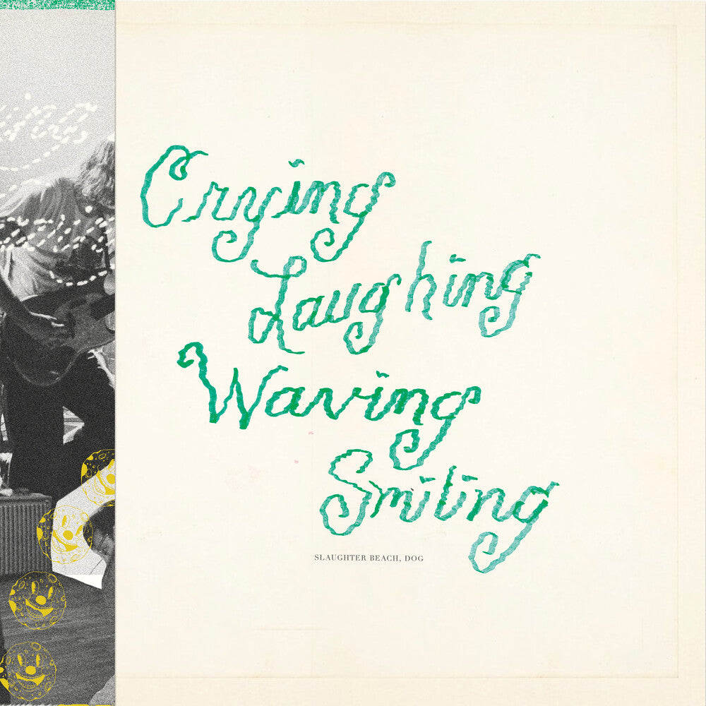 the album cover for Slaughter Beach, Dog - Crying, Laughing, Waving, Smiling