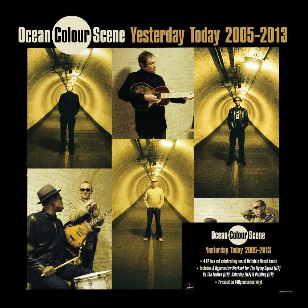 the album cover for Ocean Colour Scene - Yesterday Today 2005-2013 (Box) [Colored Vinyl] (Ofgv) (Uk)