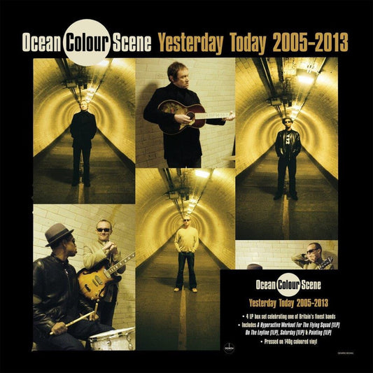 the album cover for Ocean Colour Scene - Yesterday Today 2005-2013 (Box) [Colored Vinyl] (Ofgv) (Uk)