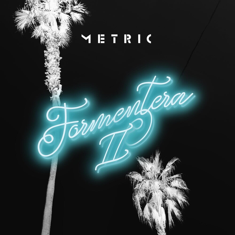 the album cover for Metric - Formentera II